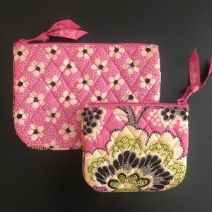 Vera Bradley | travel cosmetic bag + coin purse